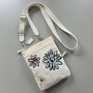 Coach Bee Rhinestone Slim Crossbody F10872